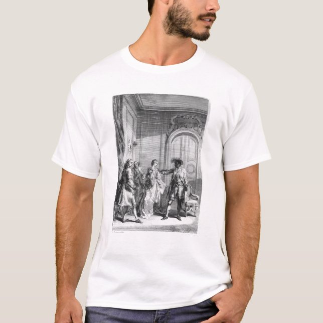 T-shirt Scène de "Othello" par William Shakespeare (Devant)