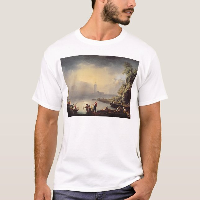 T-shirt Scène de port (Devant)