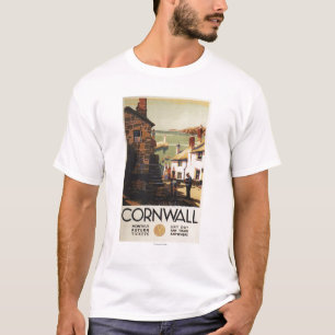 T-shirt Scène de rue avec deux hommes travaillant le