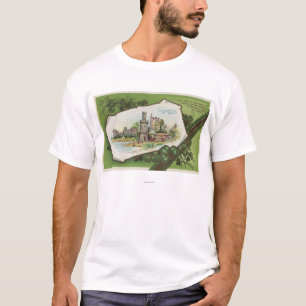 T-shirt Scène du château de Shane