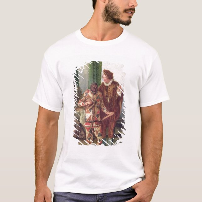 T-shirt Scène du dell'Arte de Commedia (Devant)