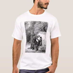 T-shirt Scène "du givre du marin antique",