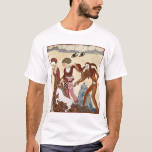 T-shirt Scène médiévale par Georges Barbier