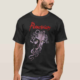 T-shirt Scène minimaliste de la silhouette de la baignoire