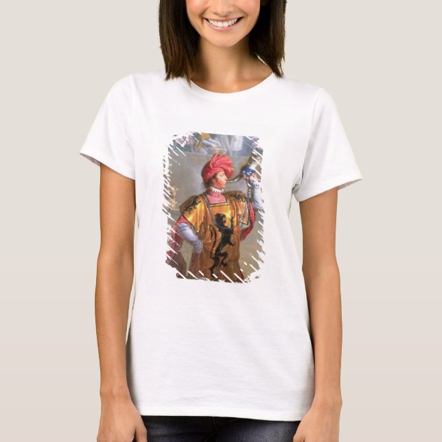 T-shirt scene of a tournament in the Fourteenth Century, d (Devant)