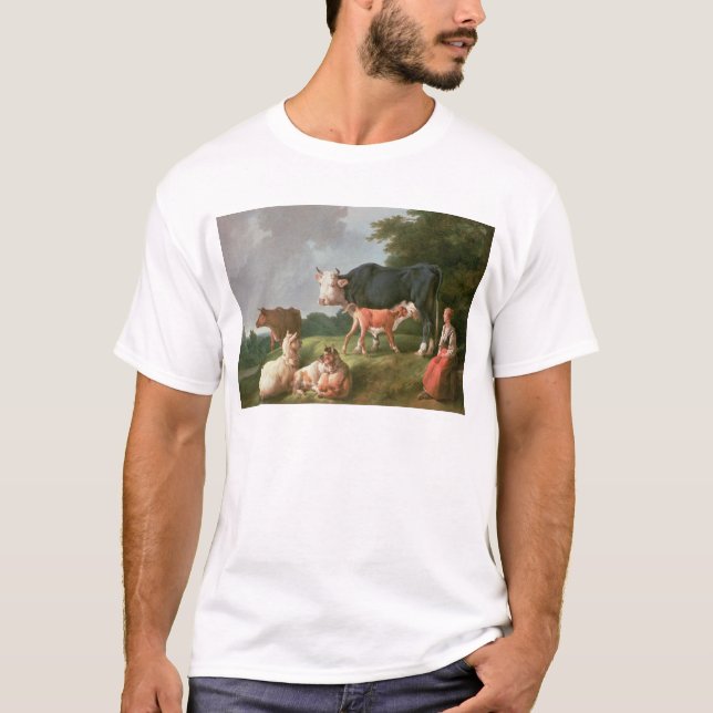 T-shirt Scène pastorale (Devant)