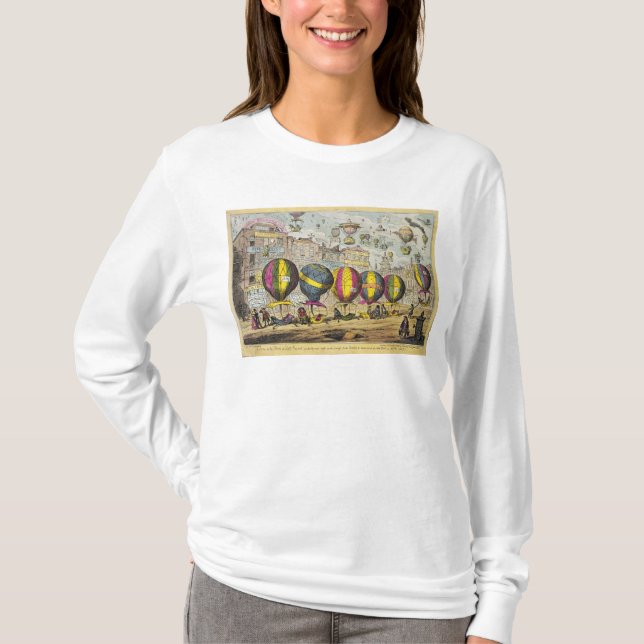 T-shirt Scène perspectives élevées dans farce les ' (Devant)