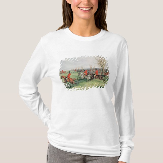 T-shirt Scène sportive, 19ème siècle (Devant)
