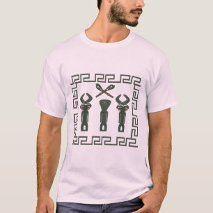 T-shirt Scène tribale africaine Abstraite