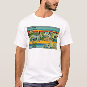 T-shirt Scènes 3 de lettre d'OregonLarge