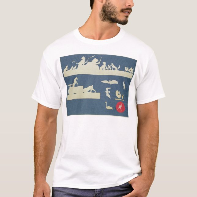 T-shirt Scènes animales (Devant)