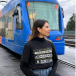 T-shirt Schéma de type 6 de TriMet MAX<br><div class="desc">Célébrez le dernier train MAX avec ce t-shirt à vue schématique.</div>