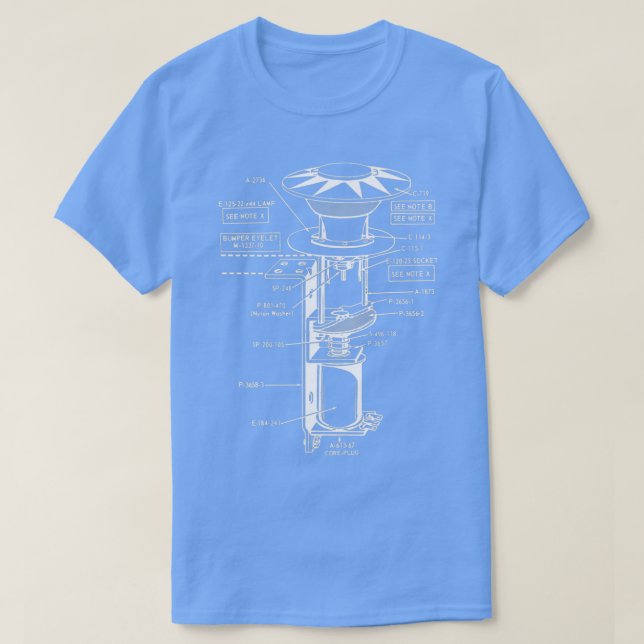 T-shirt Schéma du pare-chocs Pinball (Design devant)