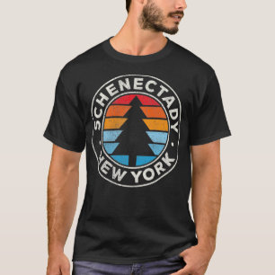 T-shirt Schenectady New York NY Vintage Graphic Retro les