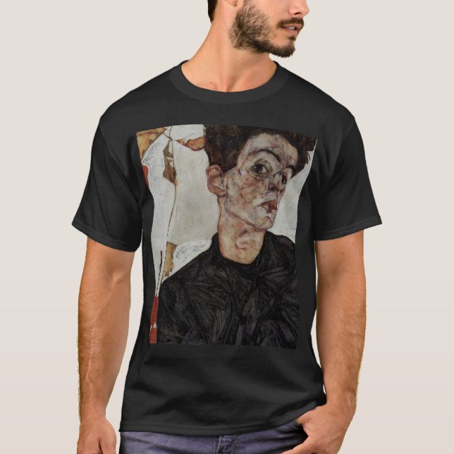 T-shirt schiele 079 d'Egon (Devant)