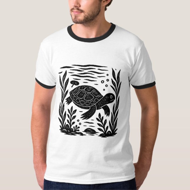 T-shirt Schildkröte/Turtle (Devant)