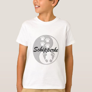 T-shirt schipperke de yang de yin