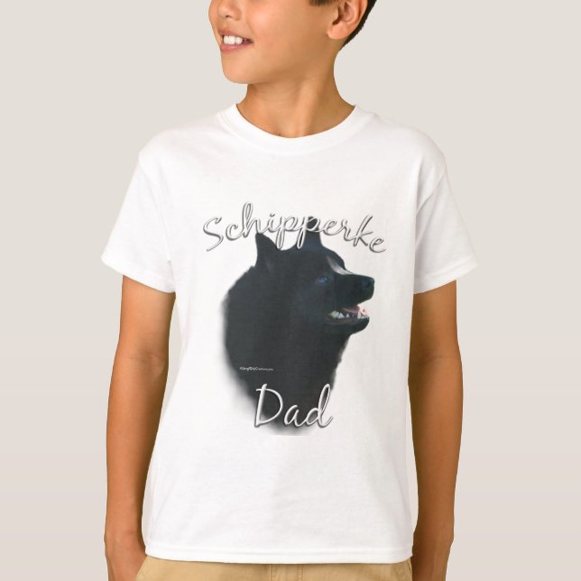 T-shirt Schipperke Papa 2 (Devant)