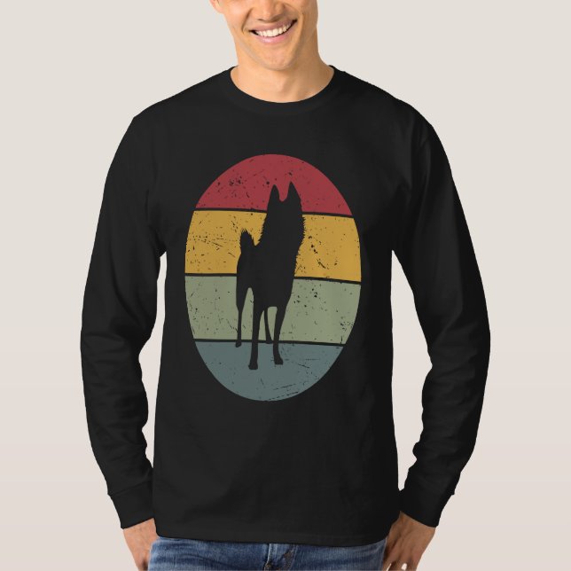 T-shirt Schipperke Vintage (Devant)