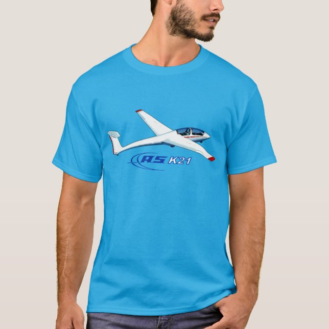 T-shirt Schleicher DEMANDENT au pilote de planeur 21 (Devant)