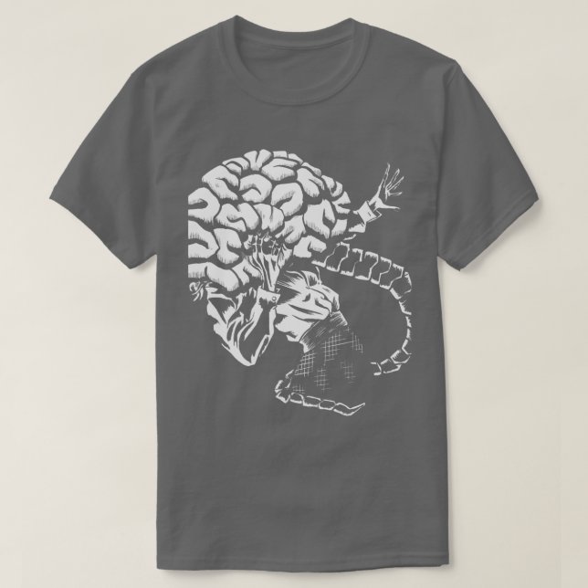 T-shirt Schloctober Le Cerveau (Design devant)