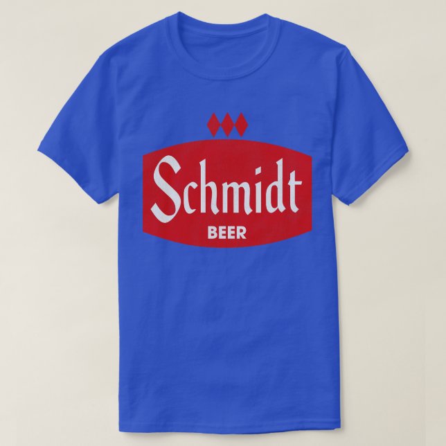 T-shirt Schmidt Beer Retro Defunct Brewing (Design devant)