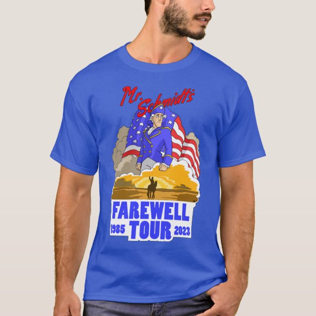 T-shirt Schmidt Farewellour funny (Devant)
