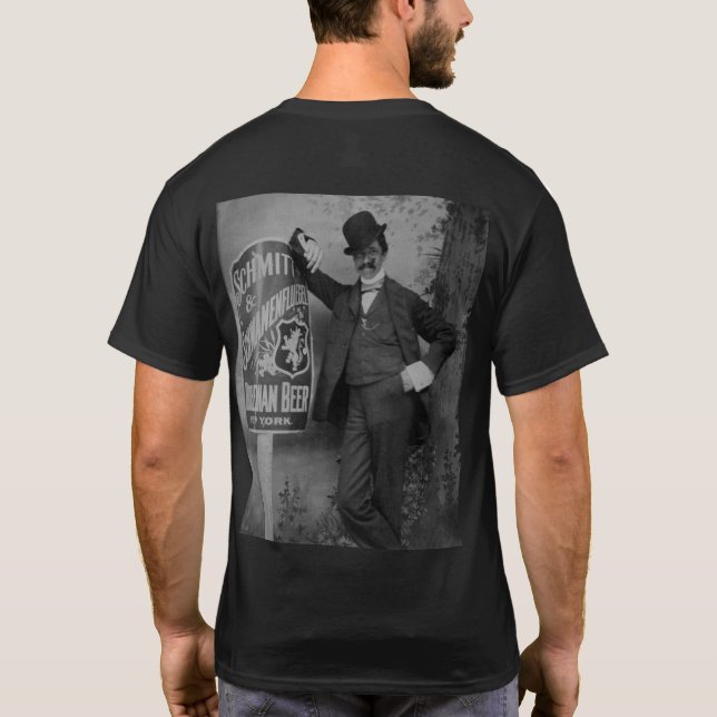 T-shirt Schmitt et Schwanenfluegel Brasserie Vintage (Dos)