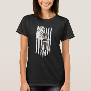 T-shirt Schnauzer Drapeau américain Schnauzer Chien 4t