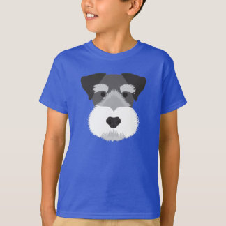 T-shirt Schnauzer miniature