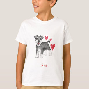 T-shirt Schnauzer miniature Schnauzer