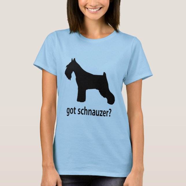 T-shirt Schnauzer obtenu (Devant)
