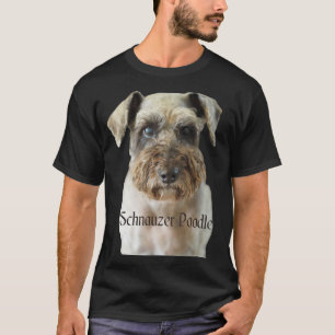 T-shirt Schnauzer Poodle Chien Chemise Schnauzer Poodle Sc
