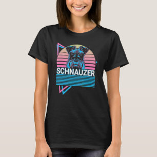 T-shirt Schnauzer Retro