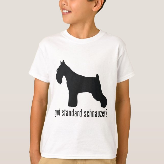 T-shirt Schnauzer standard (Devant)