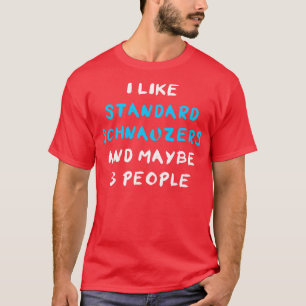T-shirt Schnauzer standard