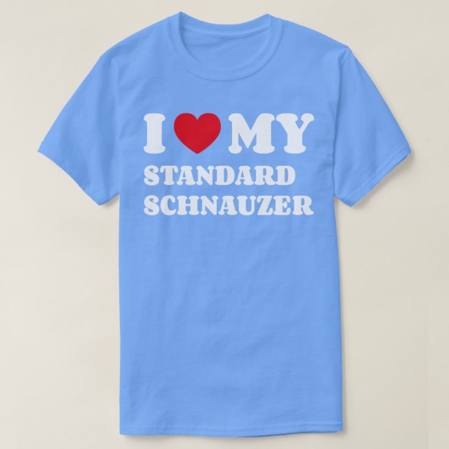 T-shirt Schnauzer standard 2 (Design devant)