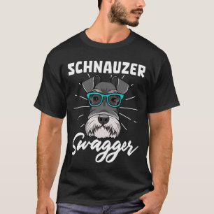 T-shirt Schnauzer Swagger Chien
