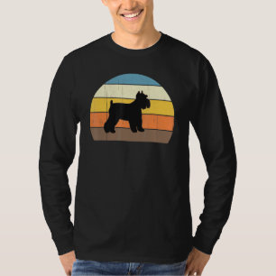 T-shirt Schnauzers miniature cool Retro Sunset - Great Own