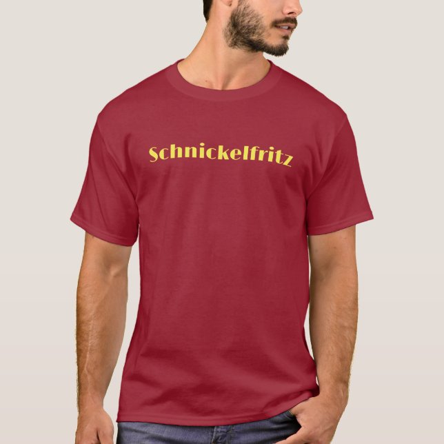 T-shirt Schnickelfritz (Devant)