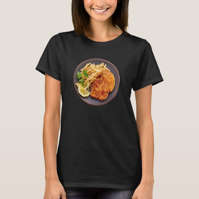 T-shirt Schnitzel Costume Easy Last Minute Halloween Potat (Devant)