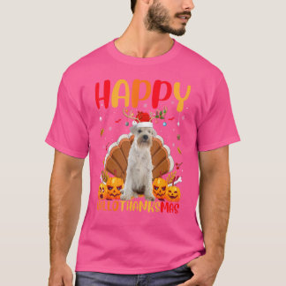 T-shirt Schnoodle Chien Happy Schnoodle Hellothanksmas