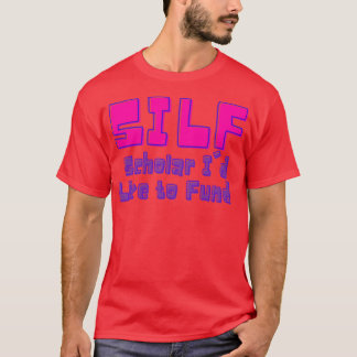 T-shirt Scholar SILF Ix27d J'aime financer l'amp rose viol