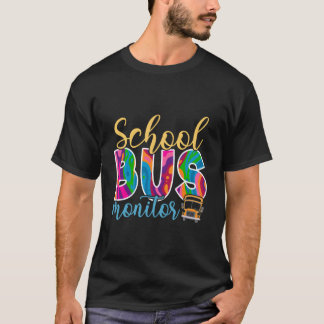 T-shirt School Bus Monitor