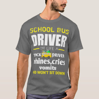 T-shirt School District DriversSchool bus driver Ix27m lif