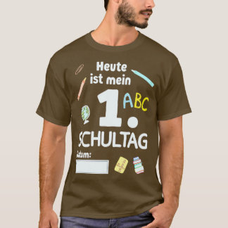 T-shirt School enrolment start of school child 9
