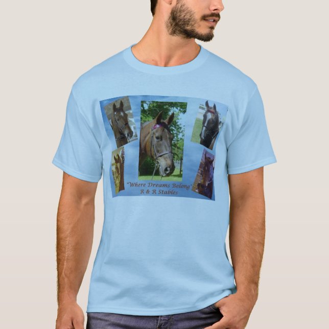 T-shirt Schoolhorses des écuries de R&R (Devant)
