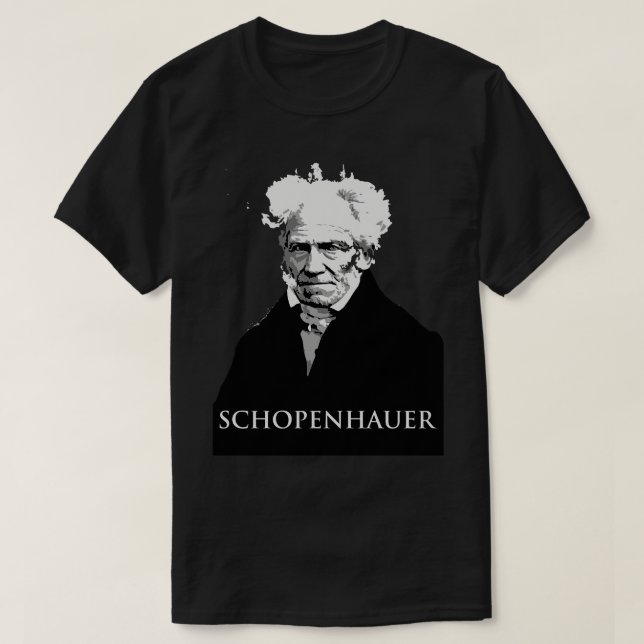 T-shirt Schopehauer (Design devant)
