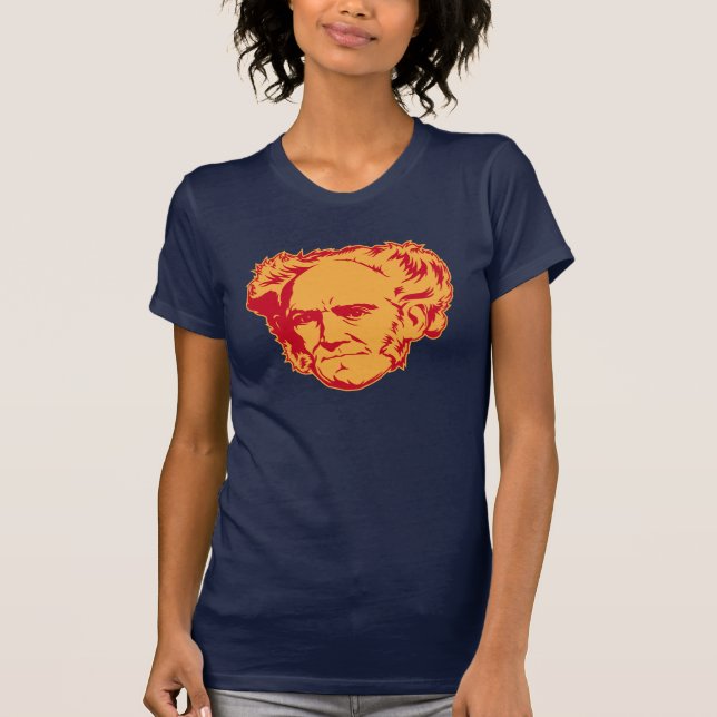 T-shirt schopenhauer2 (Devant)
