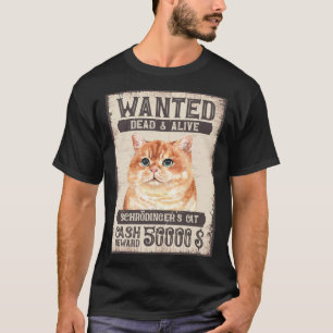 T-shirt Schrödinger s Chat Recherché Dead and Alive Scienc